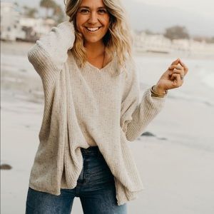 Carly Jean Los Angeles : Rhea knit sweater